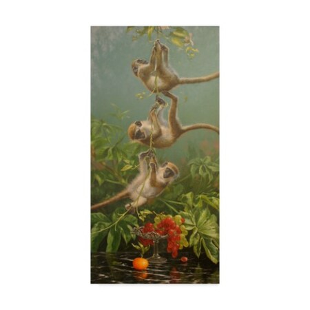 Trademark Fine Art Michael Jackson 'Mission Impossible' Canvas Art, 10x19 ALI43677-C1019GG